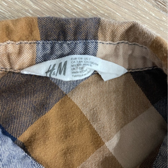 Boys plaid flannel - Picture 3 of 3